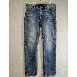 Vigoss Jeans Mens 32x31.5 Regular Straight Legs Blue Denim